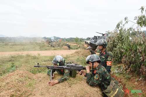Diễn tập khu vực phòng thủ Cụm phía Đông thành phố Hà Nội: Thiết thực, chất lượng, an toàn

